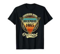 40 cumpleaños Nacido en Diciembre de 1985 Vintage 40 años Camiseta