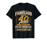 40 cumpleaños Original Fabricado Hace 40 Años Regalo Hombre Camiseta gráfica económica
