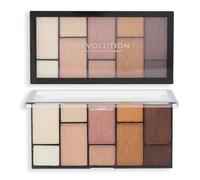 Makeup Revolution, Revolution Reloaded Dimension Shadow Palette, Neutral Charm