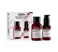 Kit Dúo Vitamino Color Spectrum Mini de L'Oreal Professional Serie Expert Champú, 100 ml + Sérum Glass Shine, 30 ml
