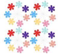 40 enhebradores de aguja, enhebrador de agujas de flores, aguja de enhebrado, máquina de coser, enhebrador de agujas de coser, herramienta para coser a mano y manualidades, fácil bordado