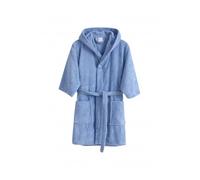 40° grados Albornoz infantil versátil y práctico, ideal para el uso diario en casa tras el baño o la ducha. (FR/ES, Edad, 6 años, 8 años, Regular, Cielo)