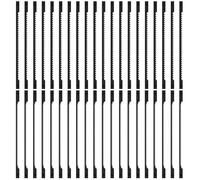 40 hojas de sierra de marquetería con bolígrafo, 76,2 mm, hojas de sierra de marquetería, acero al carbono, 15/24 dientes, sierra de marquetería, juego de hojas de sierra de marquetería, para madera