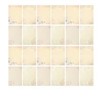 40 Hojas Papel de Carta Retro 10 Elegante Clásico para Escribir