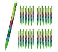 40 lápices mecánicos BIC Matic #2 con borrador, HB, plomo de 0,9 mm, barril verde (embalaje OEM)