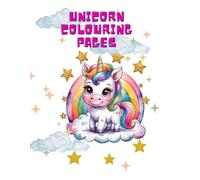 40 Magical unicorn rainbow colouring pages for kids