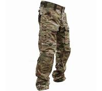 (40,Multicam CP)Mens Tactical Cargo Pants Army Military Multi-pocket Outdoor BDU Combat Trousers