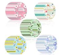 40 parches adhesivos para Dexcom G6, protector de cubierta de sensor impermeable y transpirable, calcomanías florales, cinta de sensor, agarre de piel, universal, compatible con Dexcom G6, para