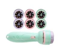 40 Patterns Educational Night Light - Projector Night Light, Projector Flashlights | HD Image Lens Bright Beam Portable Design, Creative Tool | Visual Projection Scenes For Kids Camping Fun