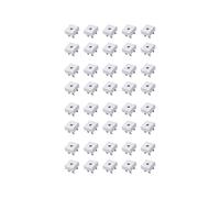 40 PCS 50A 1000V Caja de Metal Rectificador de Puente de Diodos de una Sola Fase KBPC5010