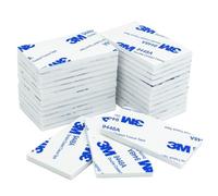 40 Pcs Adhesivo Doble Cara Extrafuerte, Cinta Doble cara Extrafuerte, Almohadillas de Espuma Adhesiva Resistente Impermeable, Almohadillas Adhesivas 3M Extrafuerte, Rectángulo (50mm x 30mm)