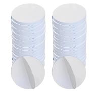 40 Pcs Adhesivo Doble Cara Extrafuerte, Cinta Doble cara Extrafuerte, Almohadillas de Espuma Adhesiva Resistente Impermeable, Almohadillas Adhesivas 3M Extrafuerte, Redondo (40mm)