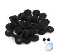 40 PCS Almohadillas Auriculares para Auriculares In-Ear, Color Negro, Compatibles con Diámetros de 13-18mm, Proporcionan Confort Extremo y Aislamiento Sonoro para Amantes de la Música