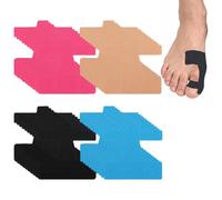 40 Pcs Kinesiotape para Hallux Valguscintas, de fisioterapia Hallux Valgus para dedos y pies,Hipoalergénicas y Sin Látex, Suave
