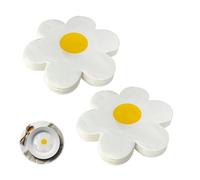 40 PCS Servilletas de Margaritas, Servilletas con Diseño de Margaritas Servilleta de Papel con Forma de Flor Decoración de Mesa para Niñas Cumpleaños Bodas Baby Showers Fiestas