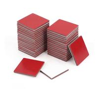 40 Pcs Strong Double Sided Sticky Pads, Double Sided Tapes, Waterproof Dashcam Sticky Pads for Number Plates, VHB Dash Cam, Indoor, Outdoor, Household(30x30mm)