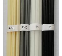 40 piezas 1 unidad = 50 cm Kunststoff Schweißen Stangen ABS/PP/PVC/PE Schweißer Stangen für Kunststoff Schweißer Heißluftpistole (Jeder 5pcs Stangen)