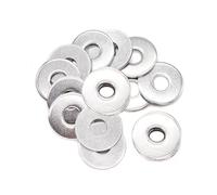 40 Piezas Arandelas Planas, Arandelas de Acero Inoxidable M6X20MM, Arandela Plana Ala Ancha para Tornillos, Tuercas, Varilla Roscada