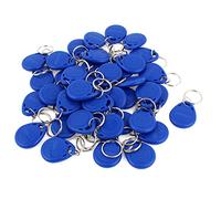 40 piezas azul EM4100 125KHz entrada acceso RFID ID etiqueta Llaveros tarjetas