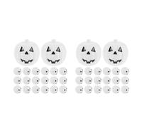 40 Piezas Caja Ciega de Calabaza Mini de Plástico con Tapa de Color Claro | Decoración Temática Otoñal, Almacenamiento Portátil para Dulces y Accesorios, Adecuado para Fiestas y Chimenea