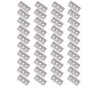 40 Piezas Cuchillas con doble filo, cuchillas de recambio para rascavidrios, cuchillas rasqueta vitrocerámica inoxidable, para limpia suelo, horno, placas de inducción, pegamento de coches