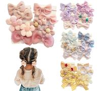 40 piezas de cabello para niñas, accesorios de cabello lindos elásticos, portavasos para niñas para niños pequeños, estilo-1, corbatas, bebé