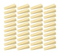 40 Piezas De Cuñas Triangulares De Madera, Accesorios De Muebles, Almohadillas De Muebles, Así Como Puertas Y Ventanas De Instalación De Bloques De Madera.