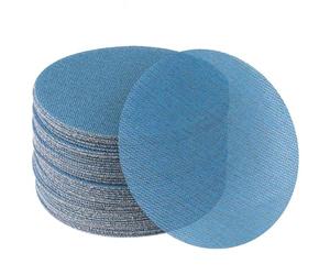 40 Piezas Discos Abrasivos 125mm Grano 80-600 Papel de Lija en Malla Cerámica, Fijación Autoadhesiva Disco de Lija Papel de lija para Lijadora Orbital, Lijado Sin Polvo Madera Metal Pared