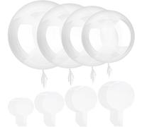 40 Piezas Globos de Burbuja Transparente Bobo de Fiesta para Decoración de Fiesta de Cumpleaños Boda Navidad