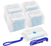 40 Piezas Imán de Polvo Paquete de Recarga Paños para Swiffer Imán de Polvo Plumero con 2 Mango Plumero Colector de Polvo para Swiffer Removedor de Polvo para el Polvo de Pelo de Animales Suciedad