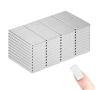 40 Piezas Imán de Rectángulo Pequeños, 20x10x2mm Imanes Potentes