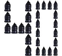 40 Piezas Kit Repara Pinchazos Coche, Kit Antipinchazos Coche, Clavos de Reparación de Neumáticos al Vacío, Clavo de Goma para Moto, Coche, Bicicleta (20S+20L)