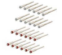 40 Piezas Mandril de Tornillo, Soporte Seguro | Aleación Plata, Base Resistente al Desgaste, para Discos de Corte y Ruedas Diamantadas, Lote Múltiple Estilo Aleatorio