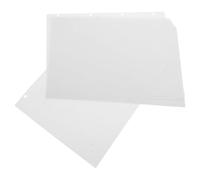 40 Piezas Papel de Carpeta A4 de Doble Cara, 40 Hojas, Blanco