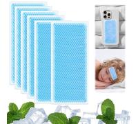 40 Piezas Parches de Refrigeración de Fiebre,Portátil Parches Refrescantes para la Frente para Niños y Adultos,Parches Fríos Verano para Refrescar y Aliviar el Dolor de Cabeza