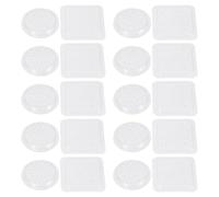 40 Piezas Soporte para Pegamento de Pestañas de Plástico, Diseño | Separado y Fijo, Ranura Única, para Pestañas Postizas y Práctica en Casa