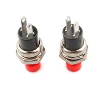 40 piezas SPST interruptor momentáneo de empuje 250 V/3A 125 V/6A Nomal ON Push OFF
