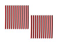 40 Piezas Tiras Decorativas para Aire Acondicionado del Coche, Accesorios Coche Interior, Tiras Multicolor de PVC Flexibles y Resistentes para Salidas de Aire Rectas, Decoración y Tuning Coche