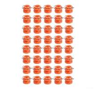 40 Rodillos Regulador Ventana Nylon C0AB-6423240-B para ford | Nylon para robusto, operación para suave, para ajuste perfecto, 40 unidades, para ford para mustang y Bronco