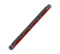 40-Slot Magnetic Screwdriver Bit Holder, Wall-Mounted Magnetic Storage Rack for Bits, Sockets, and Power Tool Accessories, Durable Organizer for Carpenters, Woodworkers, Garage, and Workshop Tool