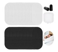 40 Tiras Bucales para Dormir, 1 Par de Tapones de Espuma, Anti-Ronquidos para Hombres, Respiración Nasal, Mejora del Sueño
