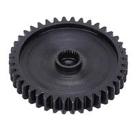 40 Tooth Sprocket | Cast Steel Servo Gear Doubles Rotational Force | High Strength for Robotics/Automation | 25 Tooth Spline MOD 0.8