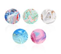 40 Uds Fundas Sensores para Libre 2/3, Impermeables Parches Adhesivos Transpirables y Resistentes al Sudor Parches CGM Compatibles con Libre (Degradado de Mármol)