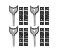 40 Uds. TapóN Antipolvo USB Tapa del Puerto del Cargador Bloqueo de Seguridad USB Protector Universal una Prueba de Polvo PC PortáTil