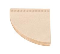 40 unidades Cono Coffee Dripper Cup Filtro de papel de madera, saludable y ambiental, disfruta del sabor puro sin tierra ni sedimentos. Hecho de papel natural, para el hogar, (V01)