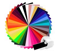 40 unidades Smart Iron on para Cricut Joy Xtra, 24 cm x 30,5 cm, vinilo de transferencia de calor, rollos de lámina flexible para ropa, camisetas y más tejidos, patrones DIY
