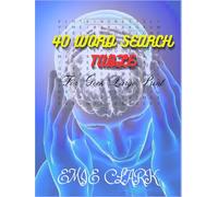 40 WORD SEARCH TABLE: For Geek Large Print