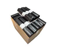 400 Bolsas de Basura SEDISAC PE 100% Reciclado UNE-EN15343 100L 85x105 20µm galga 80 Negras. (400 uds.) GTIN 8437027548420 Contribución al SCRAP, RD 1055/2022. ENV/2025/54349, con 0,015 €/Caja.