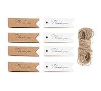 400 etiquetas de regalo kraft para bodas etiquetas para equipaje de cumpleaños con cordón para artes y manualidades