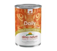 almo nature Daily - Comida húmeda Completa para Gatos - Paté - Pavo - Sin Gluten, sin Cereales, sin OMG - 400 g - Paquete de 24